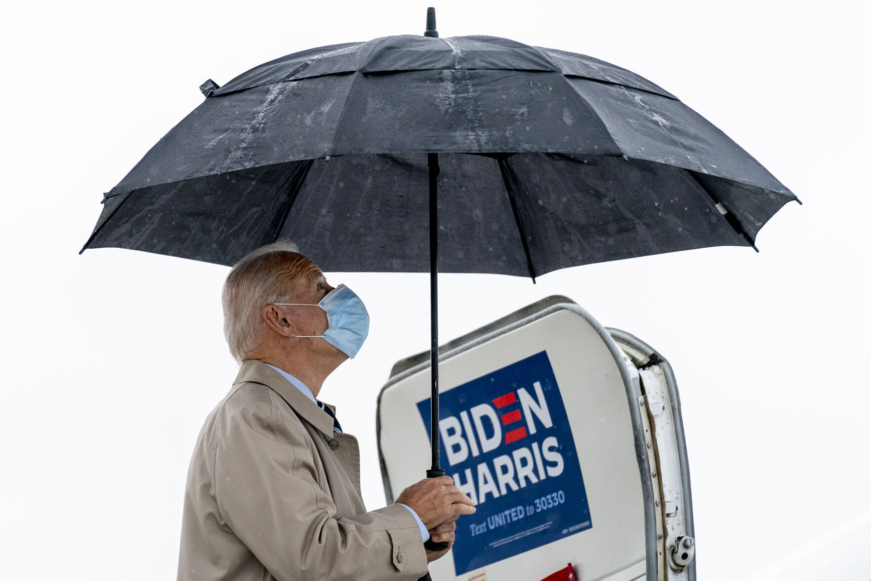 Biden in New Castle, Delaware